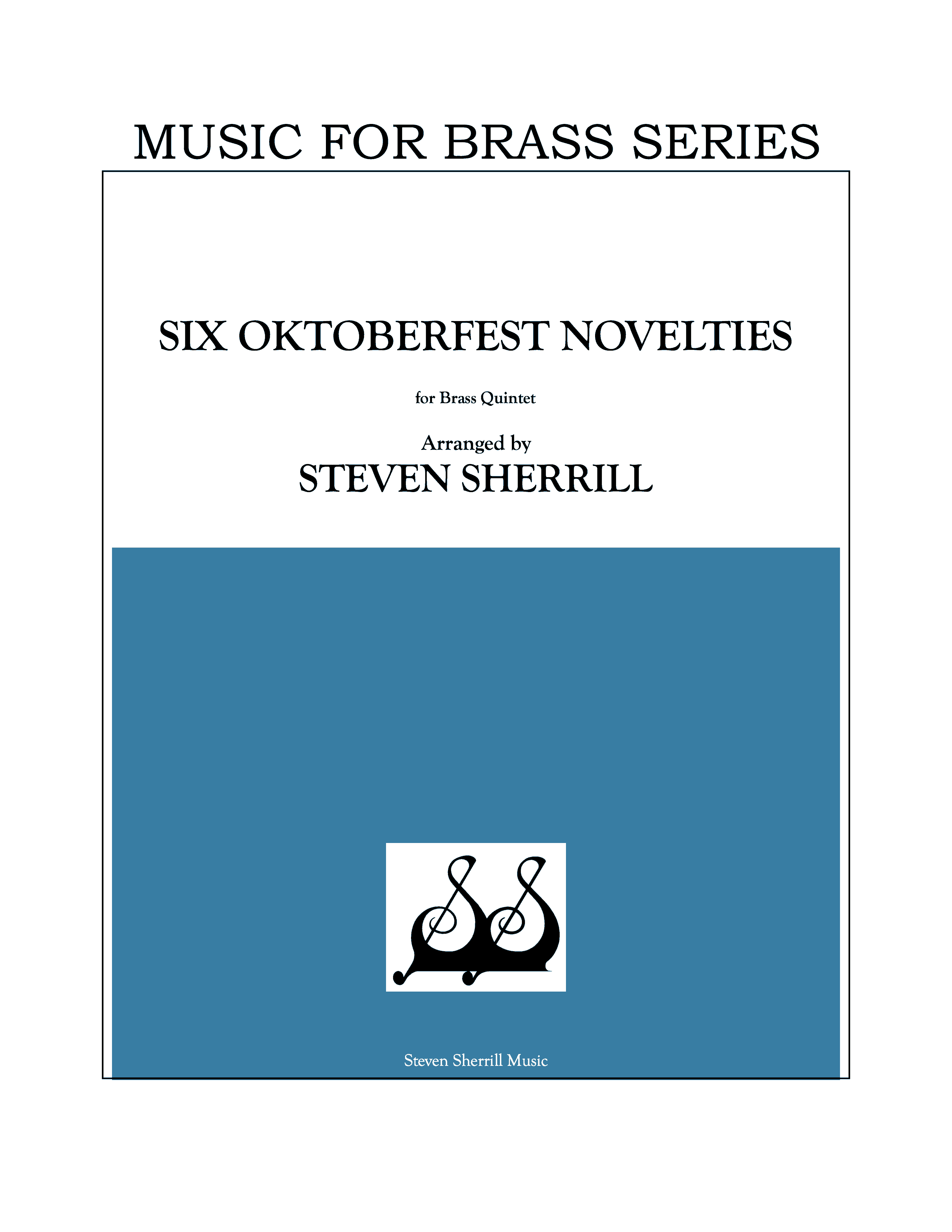 Six Oktoberfest Novelties for Brass Quintet cover page