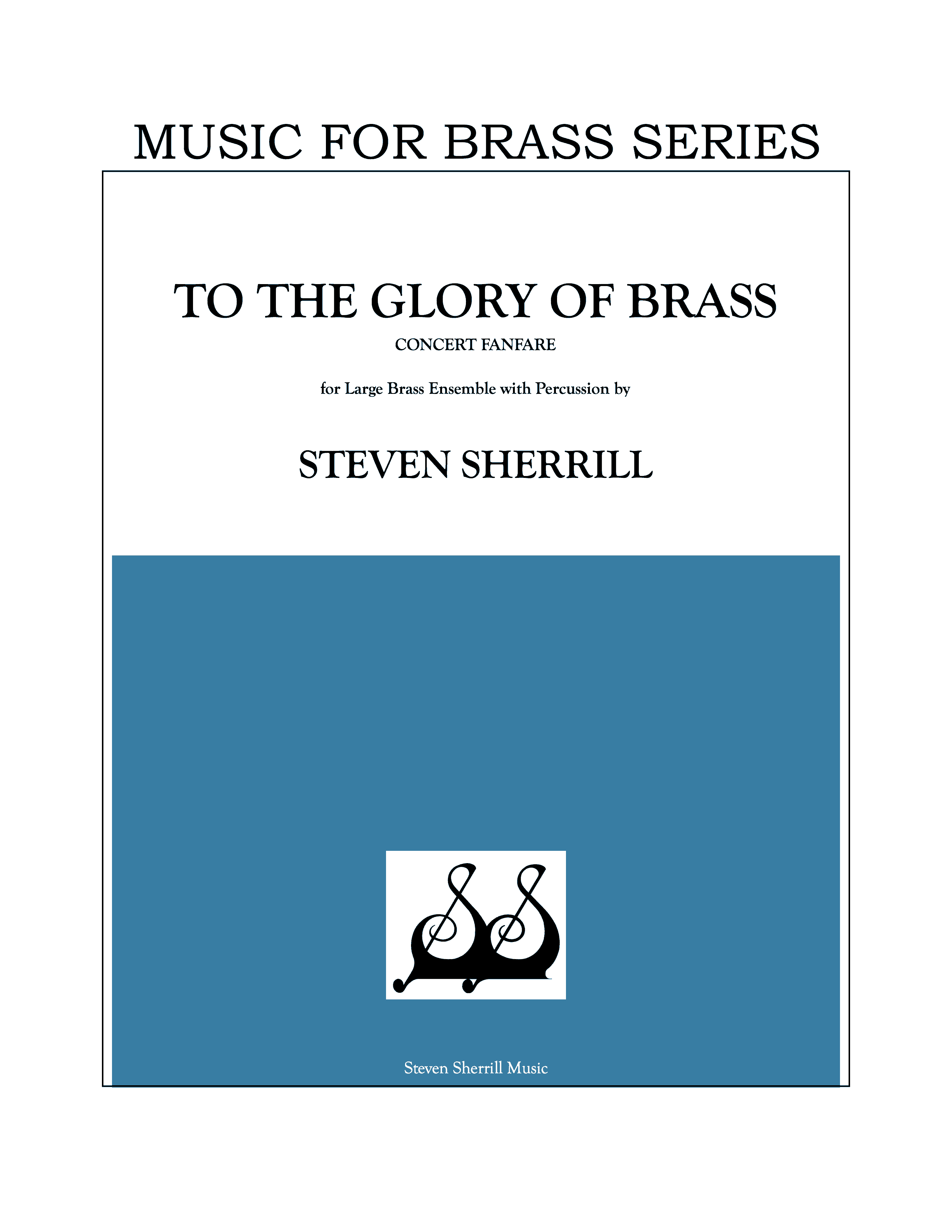 To the Glory of Brass cover page