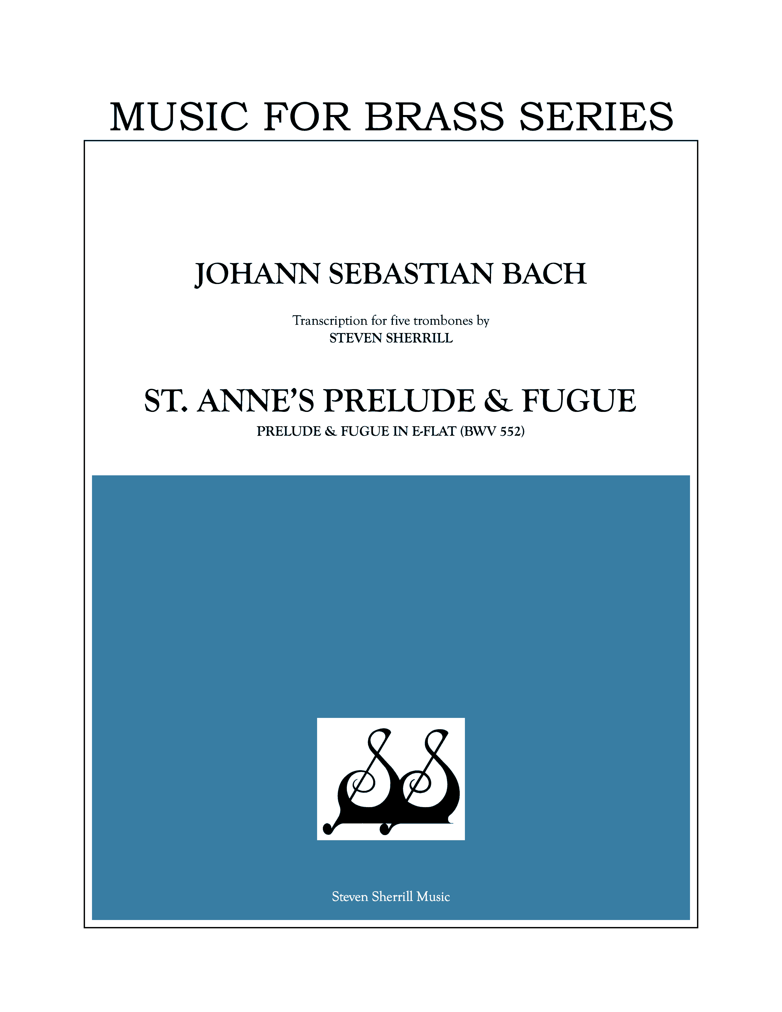 Prelude and Fugue in E-flat (St. Anne's) BWV 552 cover page