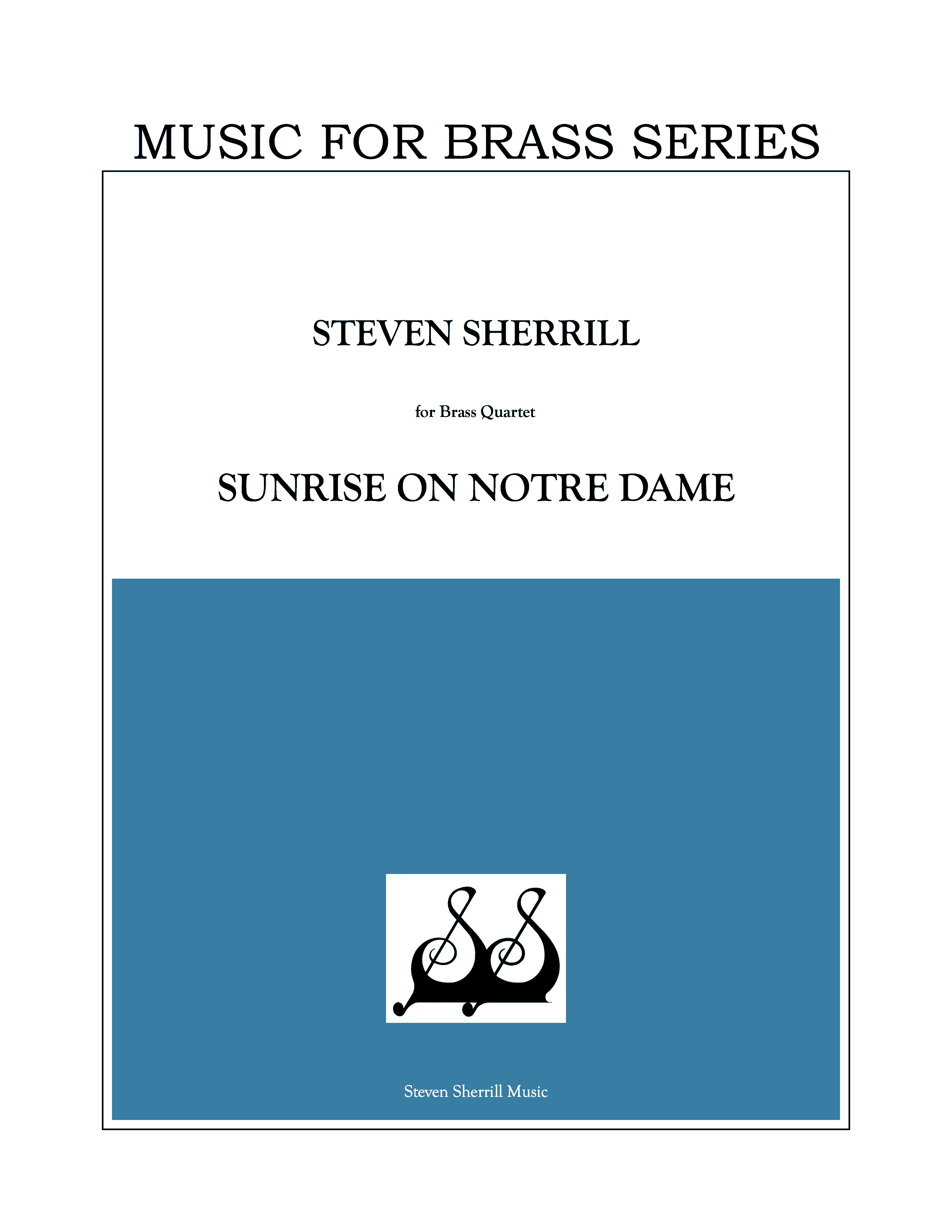 Sunrise on Notre Dame cover page